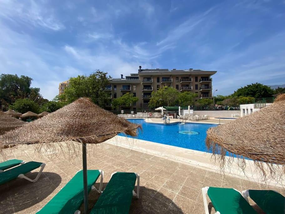 Atico C/Vistas, Recep 24H, Piscinas Y Parking Apartamento Benalmádena Exterior foto
